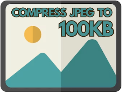 Compress JPEG Images To 100KB 