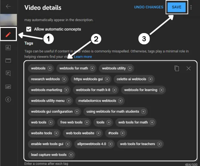 Cách Thêm Thẻ Cho Video YouTube Của Bạn